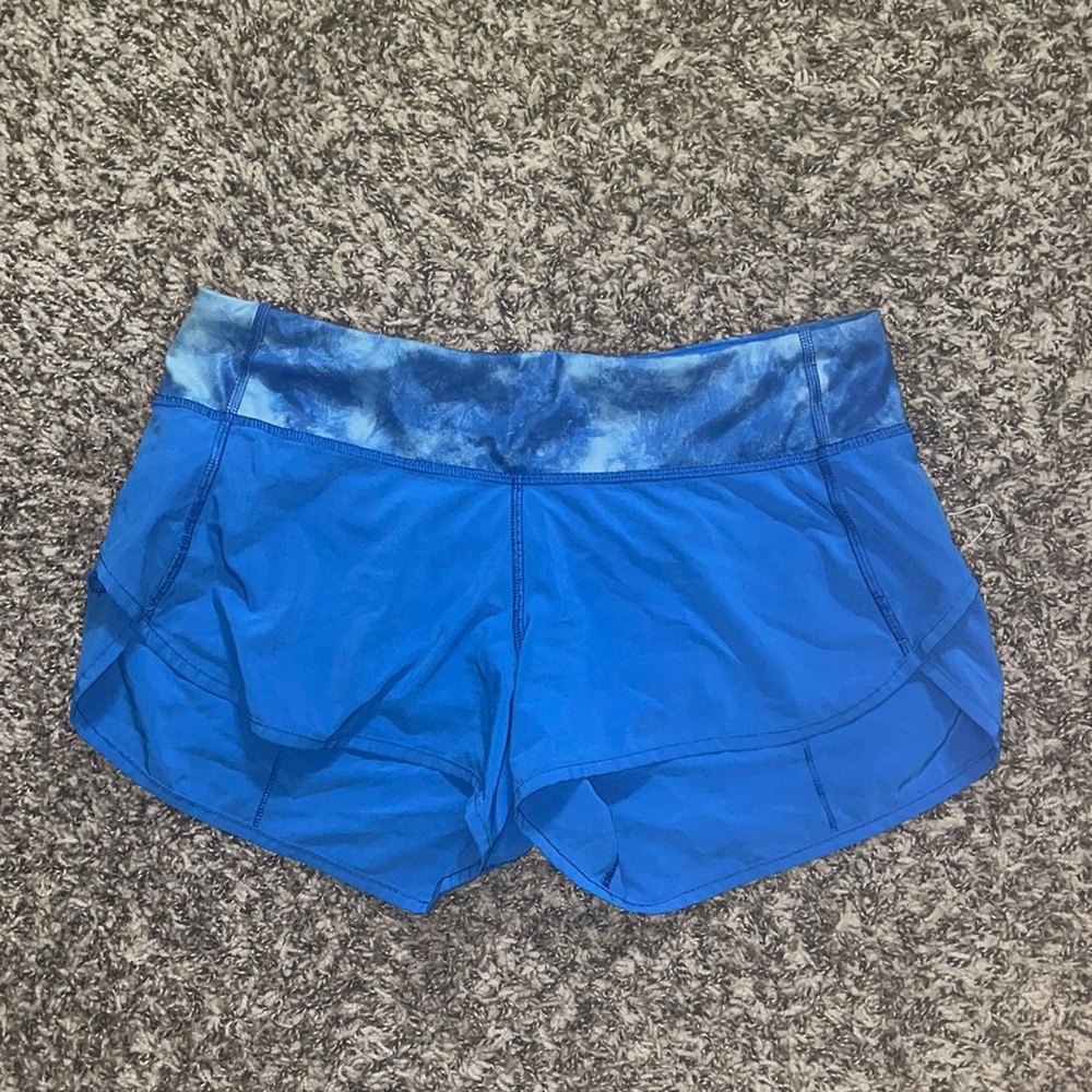 Size 6 Lululemon speed up shorts